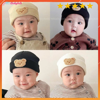  Nón len chữ P giữ ấm cho bé mũ len Hàn Quốc hình gấu dễ thương cho bé trai bé gái – HTBabykids 