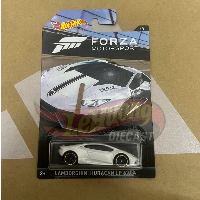 LeHuong Diecast - Xe mô hình Hot Wheels 2017 Forza Motorsport Lamborghini Huracan LP 610-4