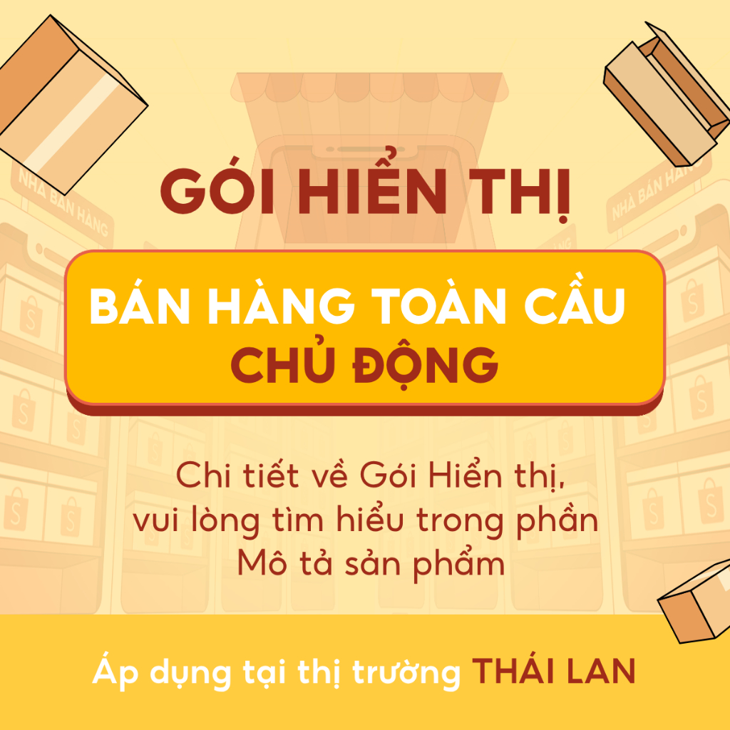 [Chủ Động] Gói Dịch vụ Hiển thị Shopee của Người bán tại Thị trường Thái Lan