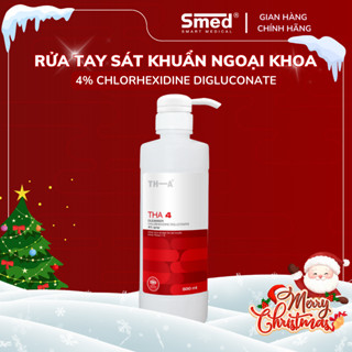  Xà phòng rửa tay sát khuẩn ngoại khoa THA 4 Chlorhexidine Digluconate 4% chai 500ml 