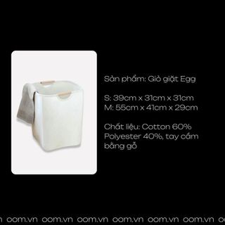 GIỎ ĐA NĂNG/GIỎ ĐỒ GIẶT EGG