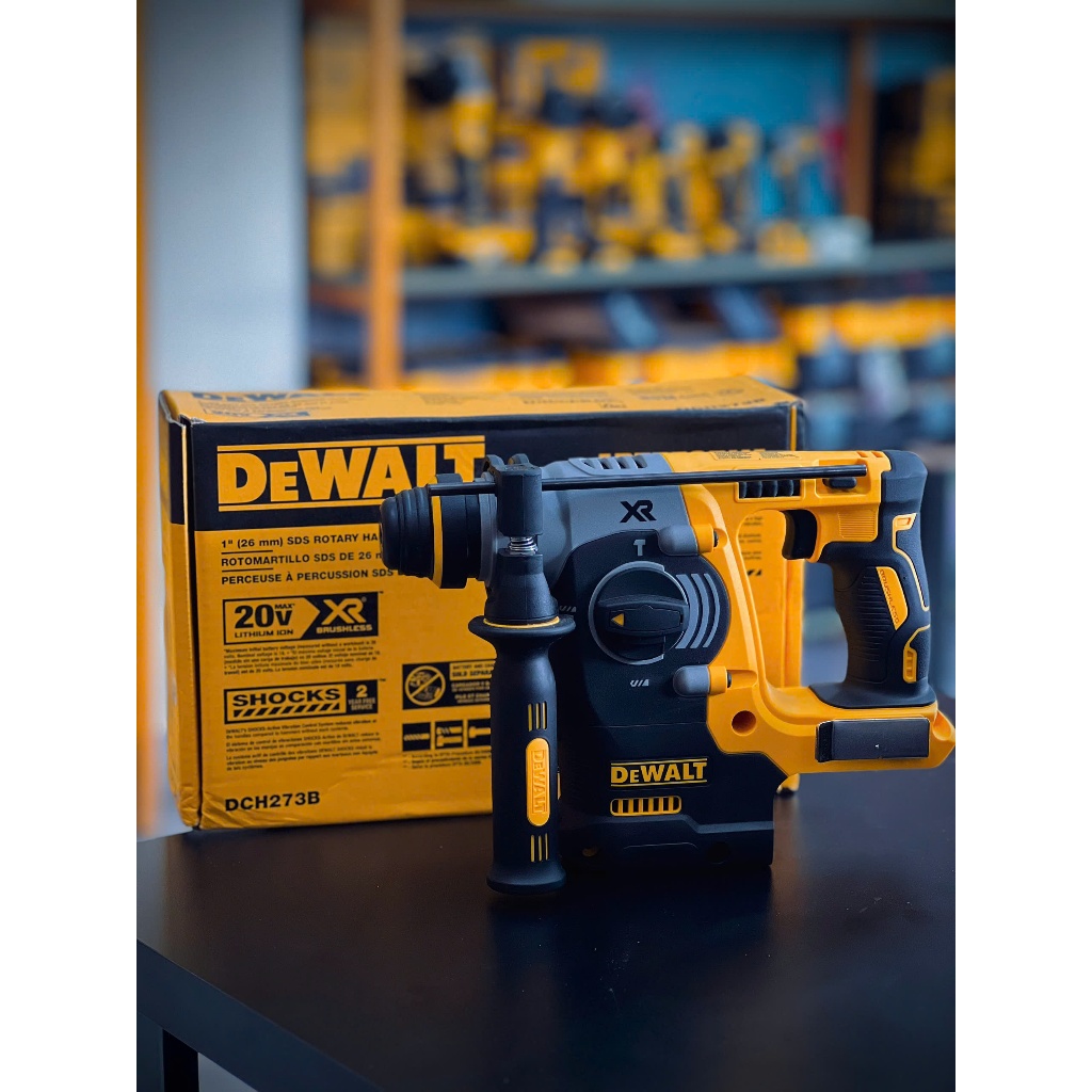 Thân máy khoan bê tông 20V  3 chức năng Dewalt DCH273 ngắn gọn tiện lợi