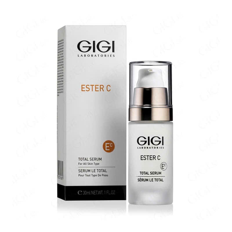 [hàng cty] GIGI Ester C Total Serum 30ml/120ml - Tinh chất chống oxy hoá và dưỡng sáng da