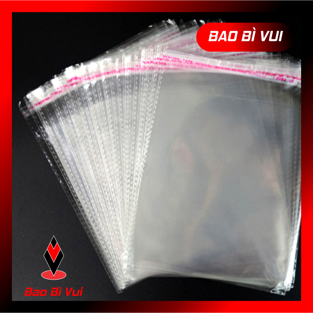 Túi OPP dán miệng / túi bóng kính dán miệng- BAO BÌ VUI