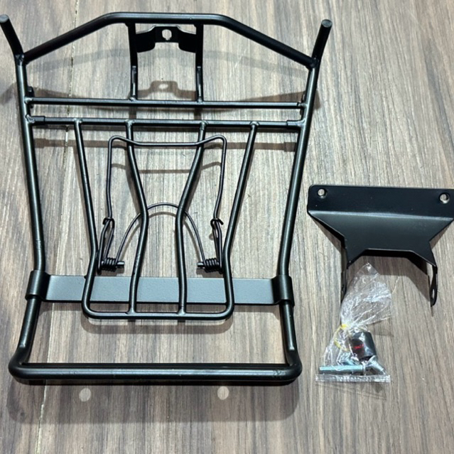 Baga giữa Inox sơn đen cho xe Air Blade 2026 ( AB 2026 ), Air Blade 2022 - 2025