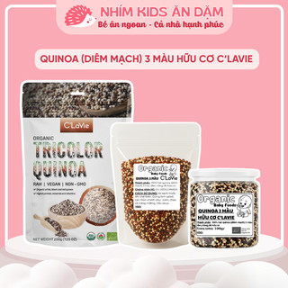 Hạt diêm mạch 3 màu hữu cơ c'lavie, hạt dinh dưỡng