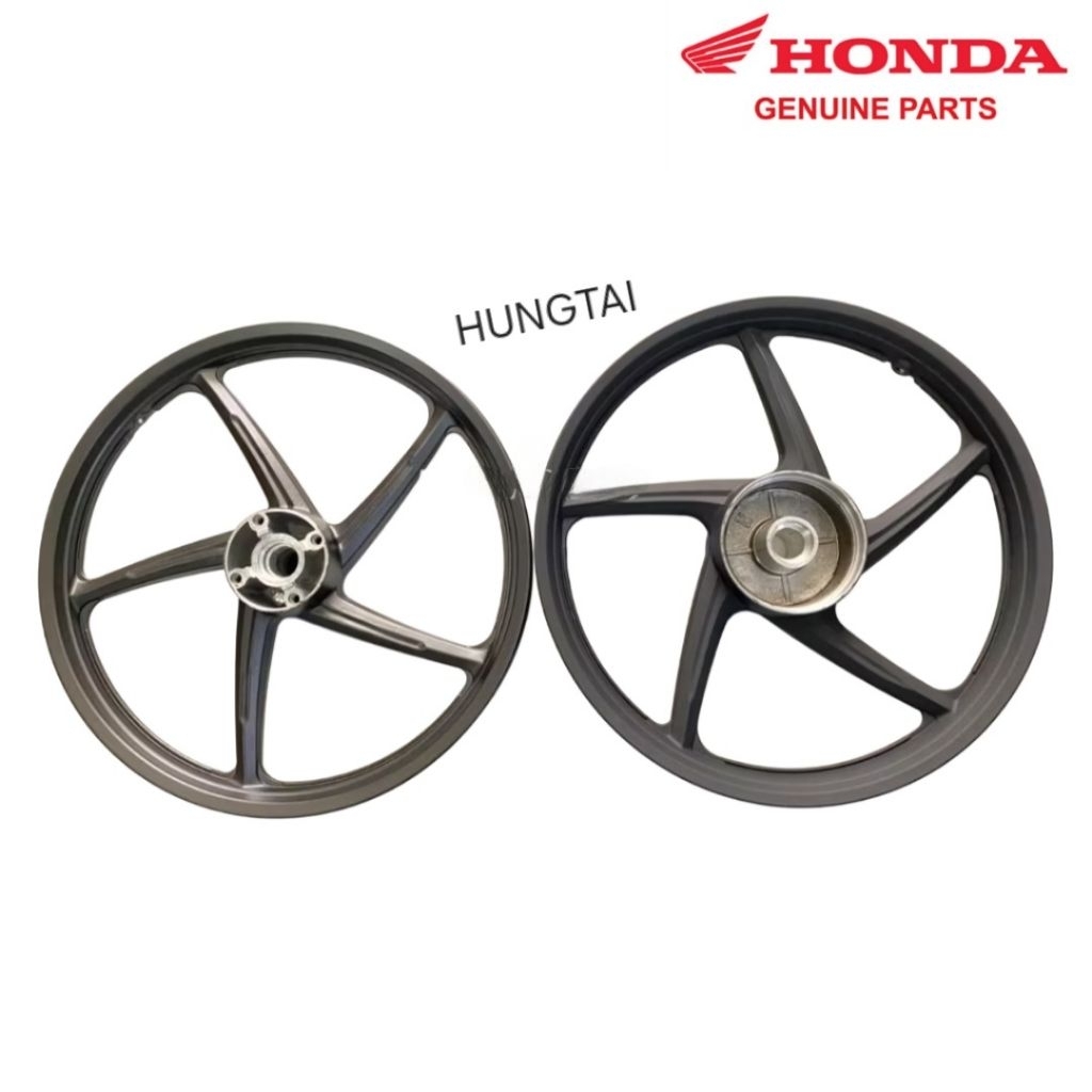 Cặp bánh mâm 5 cây, niềng xe WAVE S110, RSX, FUTURE MẬP, LED 125.... zin