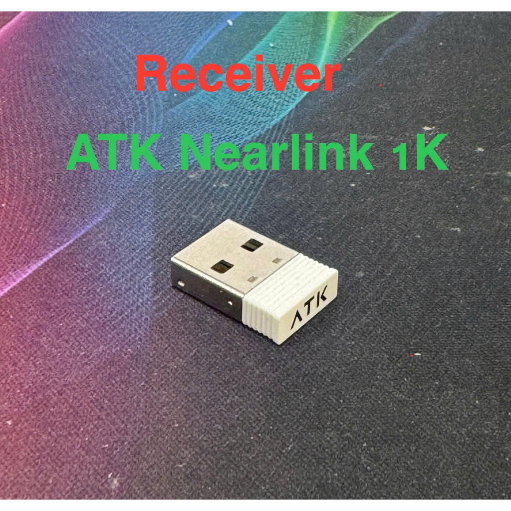 Bộ phát không dây / Receiver 1K / 4K chuột VXE R1 Se+ / ATK Receiver Nearlink 1K
