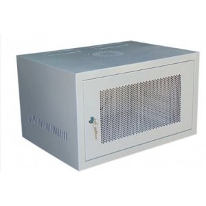 Tủ Rack 6U D400 Trắng (H320xW550xD400, Có chìa khóa - Tủ đựng đầu ghi, switch, router...)