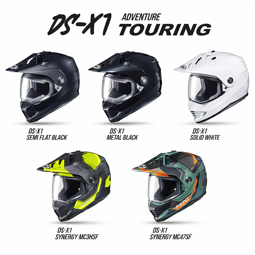 MŨ BẢO HIỂM DUAL SPORT HJC DS-X1 CHÍNH HÃNG. BẢO HÀNH 02 NĂM