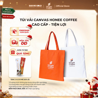  Túi Vải Canvas Honee Coffee  Cao Cấp - Đa Năng - Tiện Lợi - Siêu Dày Dặn Chính Hãng Ban Me Gold 