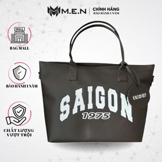 Túi quai xách văn phòng công sở cỡ Lớn Sài Gòn 1975 unisex sang chảnh tiện nghi [VIDEO THẬT]
