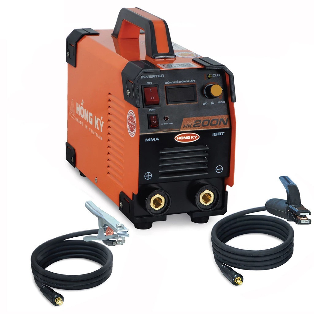 Máy hàn que điện tử Hồng Ký - HK200N và HK200K chính hãng bảo hành 18 tháng