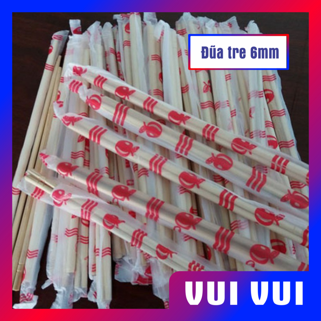 Đũa tre dùng 1 lần- Bịch 18 đôi