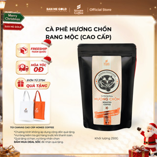   TẶNG TÚI CANVAS  cà phê hương chồn  bạc  - cafe rang xay nguyên chất - túi 250g - cà phê chồn - chính hãng Ban Me Gold 