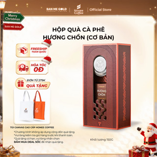   TẶNG PHIN  Hộp Quà Cà Phê Hương Chồn - 150gr Cà Phê Chồn 100% Nguyên Chất Pha Phin Ban Me Gold - Honee Coffee 