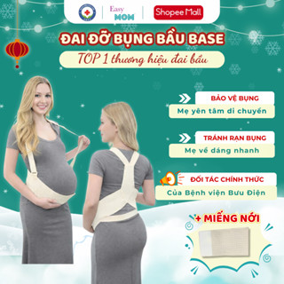  Đai Bầu Easy MOM Base Giúp Nâng Đỡ Bụng Bầu Giảm Đau Lưng Cho Mẹ Có Thêm Miếng Nới Khi Bầu Tăng Size Tiện Lợi 