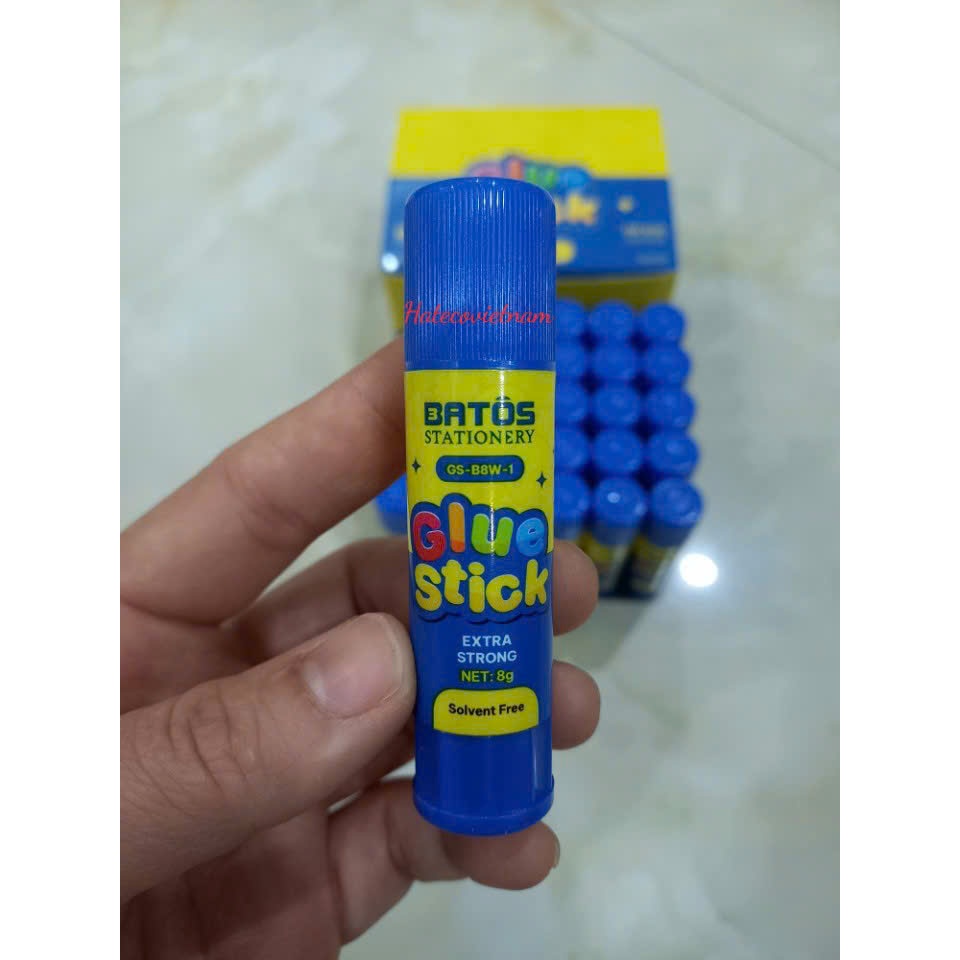 Com bo 3 lọ Hồ khô Batos 8g - Keo khô, keo dính thỏi