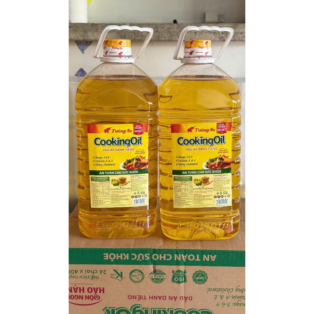 COMBO 2 BÌNH DẦU ĂN TƯỜNG AN 5L - THCT