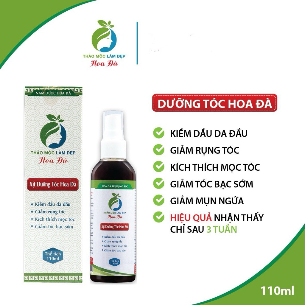 Xịt Dưỡng Tóc Hoa Đà