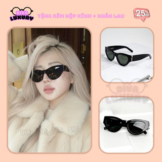 Kính Râm Nữ Diva Luxury DV11 Kính Mát Unisex Chống Tia UV400 Thời Trang Đi Biển Hot Trend 