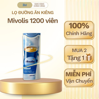  Đường Ăn Kiêng Mivolis Cho Người Ăn Kiêng Keto Tiểu Đường Hộp 1200 Viên  72g  Nhập Khẩu Đức 