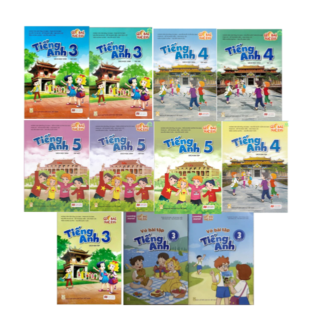 Sách - Tiếng Anh 1 2 3 4 5 Global Success (Bộ Kết nối tri thức với cuộc sống)