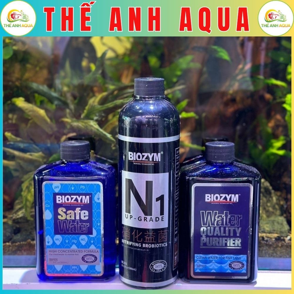 Dung dịch Biozym Water Quality Purifier | Dung dịch làm trong nước hồ cá cao cấp