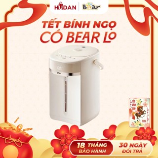  Bình thuỷ điện BEAR 5L EWB-5H50M54 Tiếng Anh Khử Clo 11 Mức Nhiệt Đun Nước Pha Sữa BH 18 tháng 