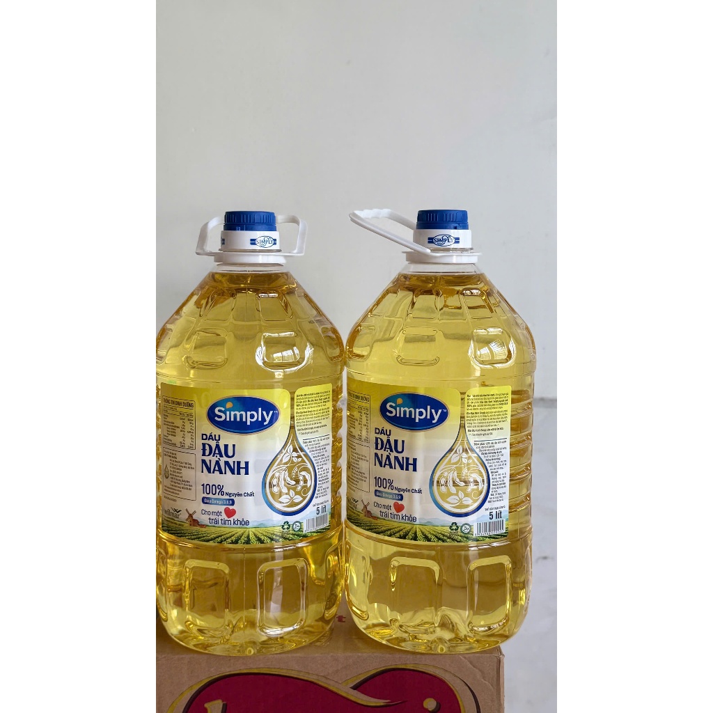 COMBO 2 BÌNH DẦU ĂN SIMPLY 5L - THCT