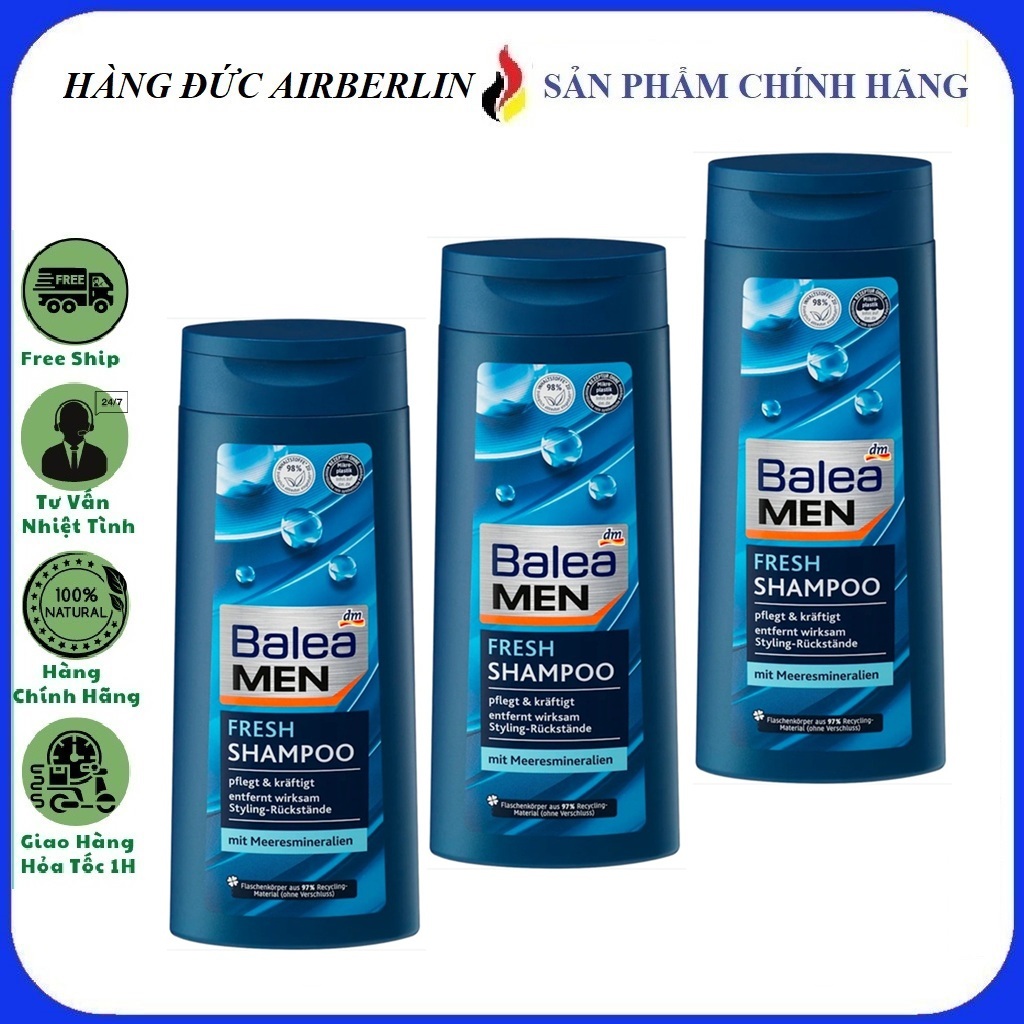 DẦU GỘI DẦU BALEA MEN 300ml