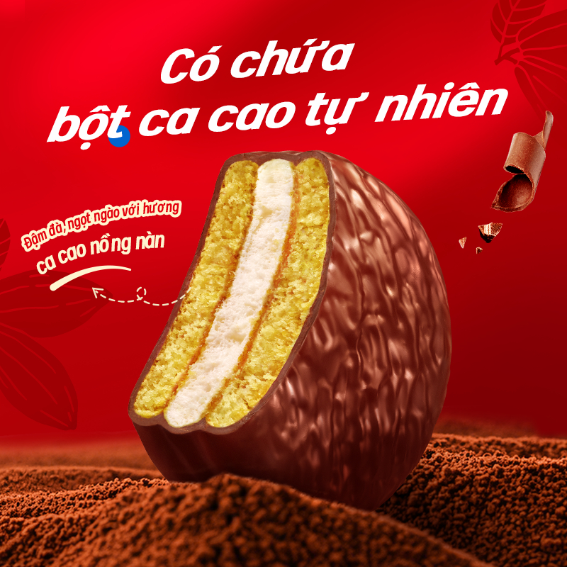Bánh Chocolate Pie Marshmallow | Bánh Pie Nhân Kéo Sợi | Bữa Sáng Vui Nhộn | Ăn Vặt Sáng Tạo