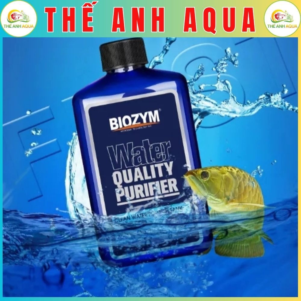 Biozym Water Quality Purifier làm trong nước hồ cá siêu nhanh-Biozym làm trong nước bể cá bể tép-phụ