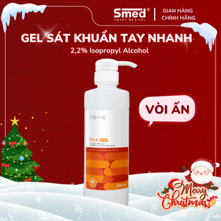  Dung dịch rửa tay khô sát khuẩn TH.A GEL tăng cường dưỡng da tay diệt khuẩn toàn diện chai 500ml 