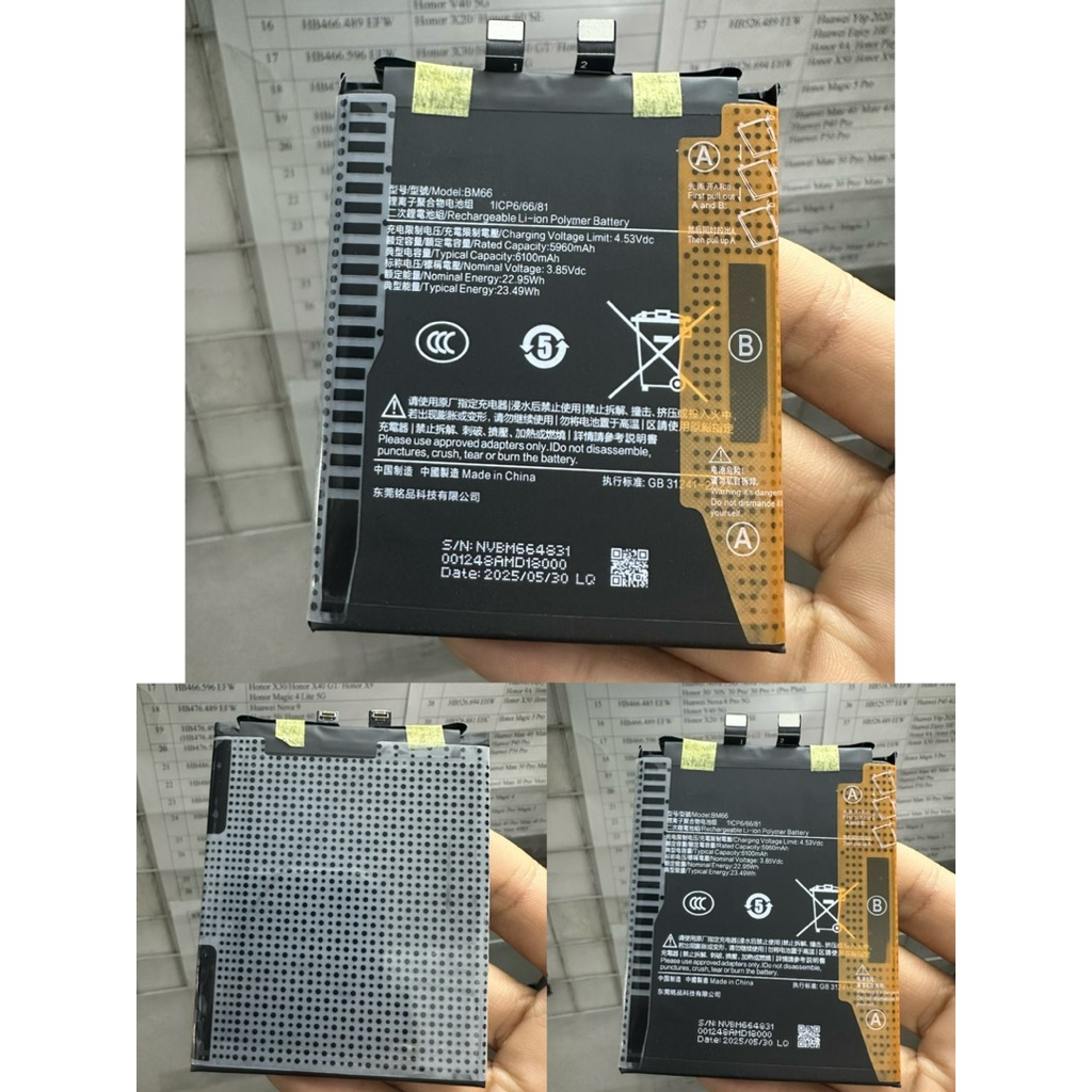 Pin xiaomi 15s pro zin hãng