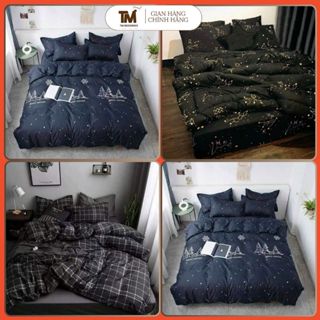   VOUCHER 30K 12 12  Chăn phao poly họa tiết chất liệu lót bông ấm áp mềm mại dày dặn 1m8 x 2m chăn đắp mùa đông 