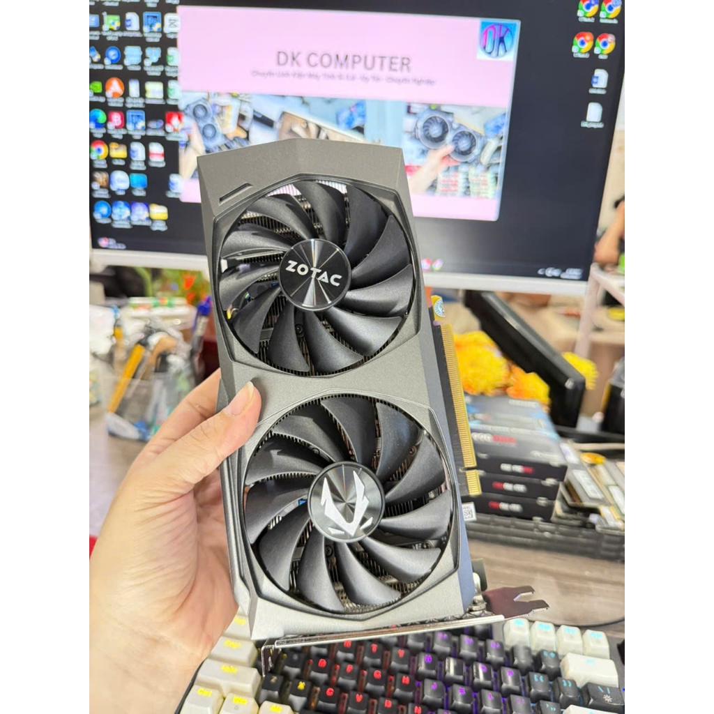 Card màn hình VGA ZOTAC RTX 3060 12GB DDR6 Twin Edge OC
