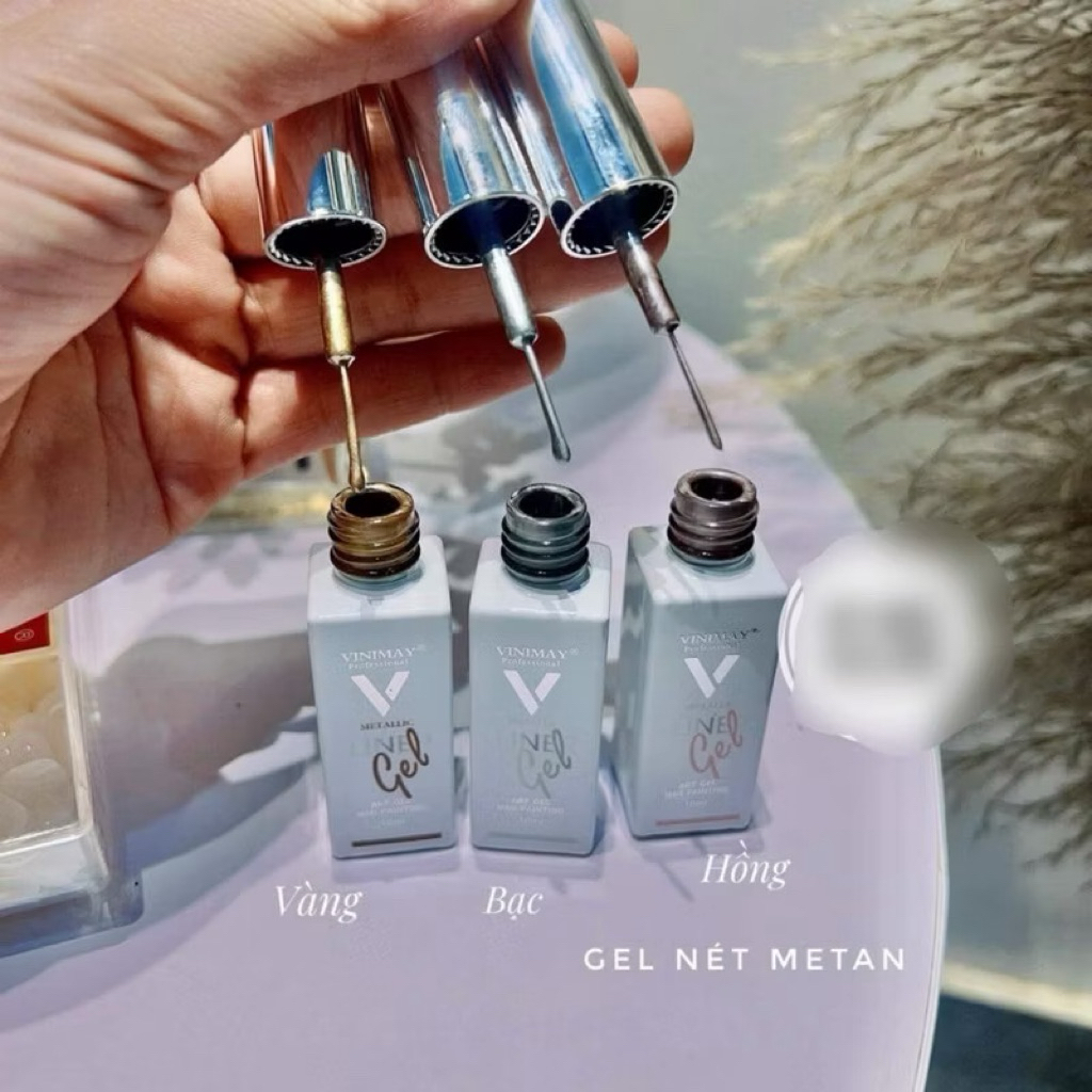 Sơn Gel cọ net Metan Vinimay chính hãng - 15ml
