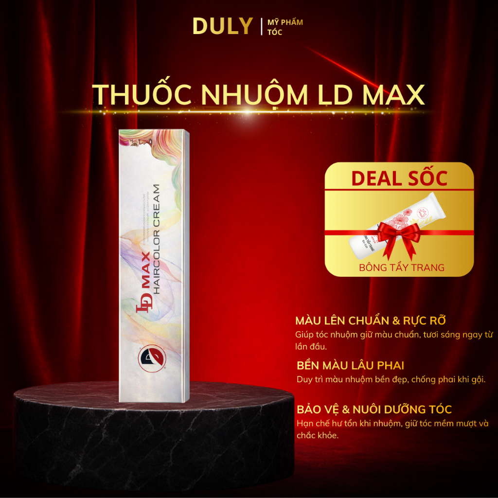 Thuốc nhuộm tóc LD88 100ml KHÔNG KÈM OXY Sỉ dành cho SALON