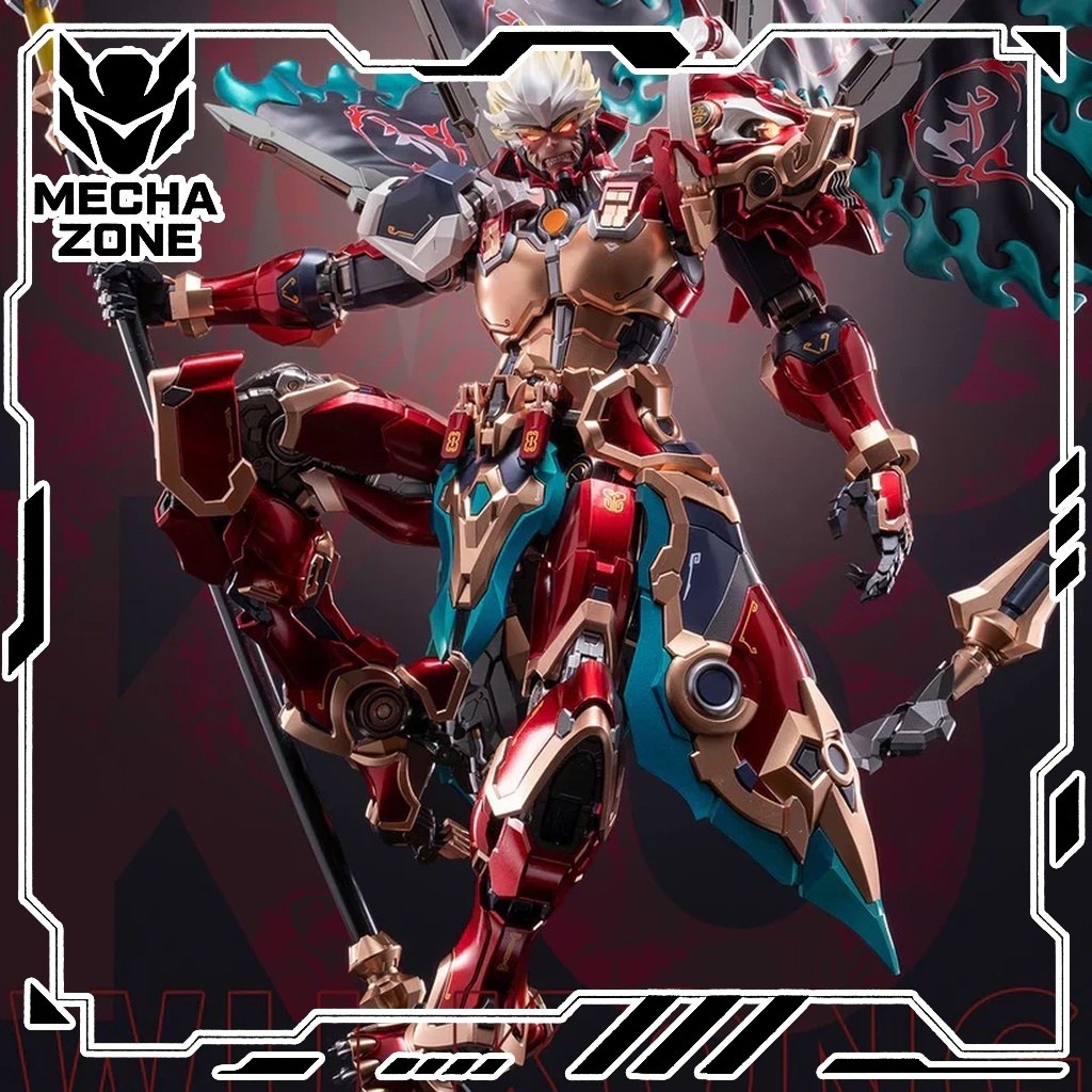 Mô Hình Lắp Sẵn 1/100 Moshow Wukong – Tề Thiên Đại Thánh - Khung Xương Kim Loại