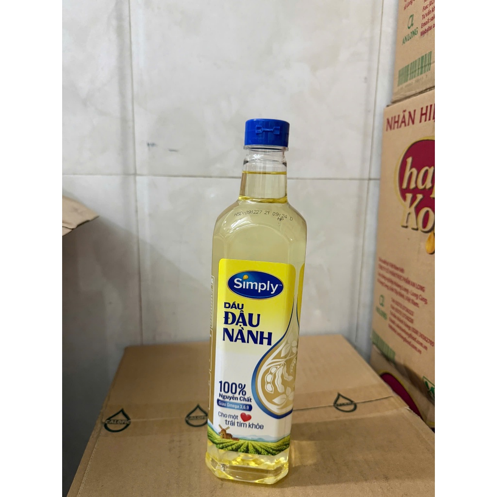 CHAI DẦU ĂN SIMPLY 1L - THCT