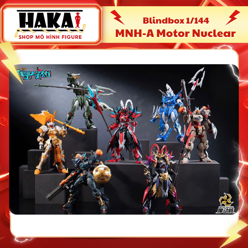 Mô Hình Lắp Ráp MNH-A Blindbox Motor Nuclear 1/144 - Mô hình Figure Hakai Shop