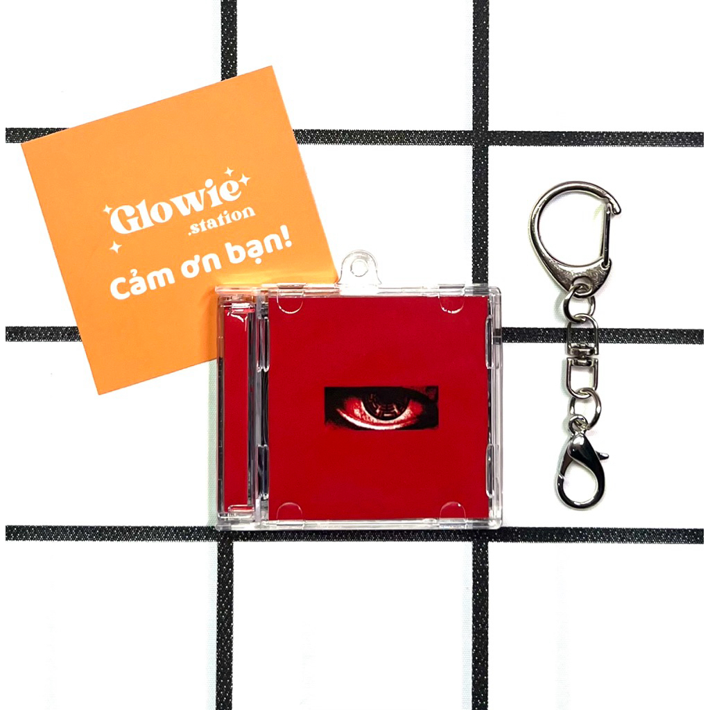 Móc khóa Mini CD EP Kwon Ji Yong - G-Dragon có NFC quét link nhạc