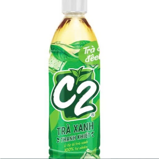 Chai trà xanh thanh nhiệt C2 455ml