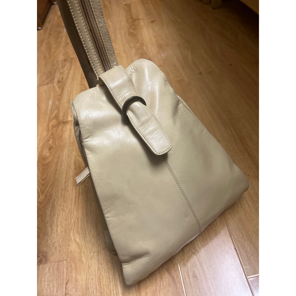 [2hand] Balo nữ da mộc 2hand