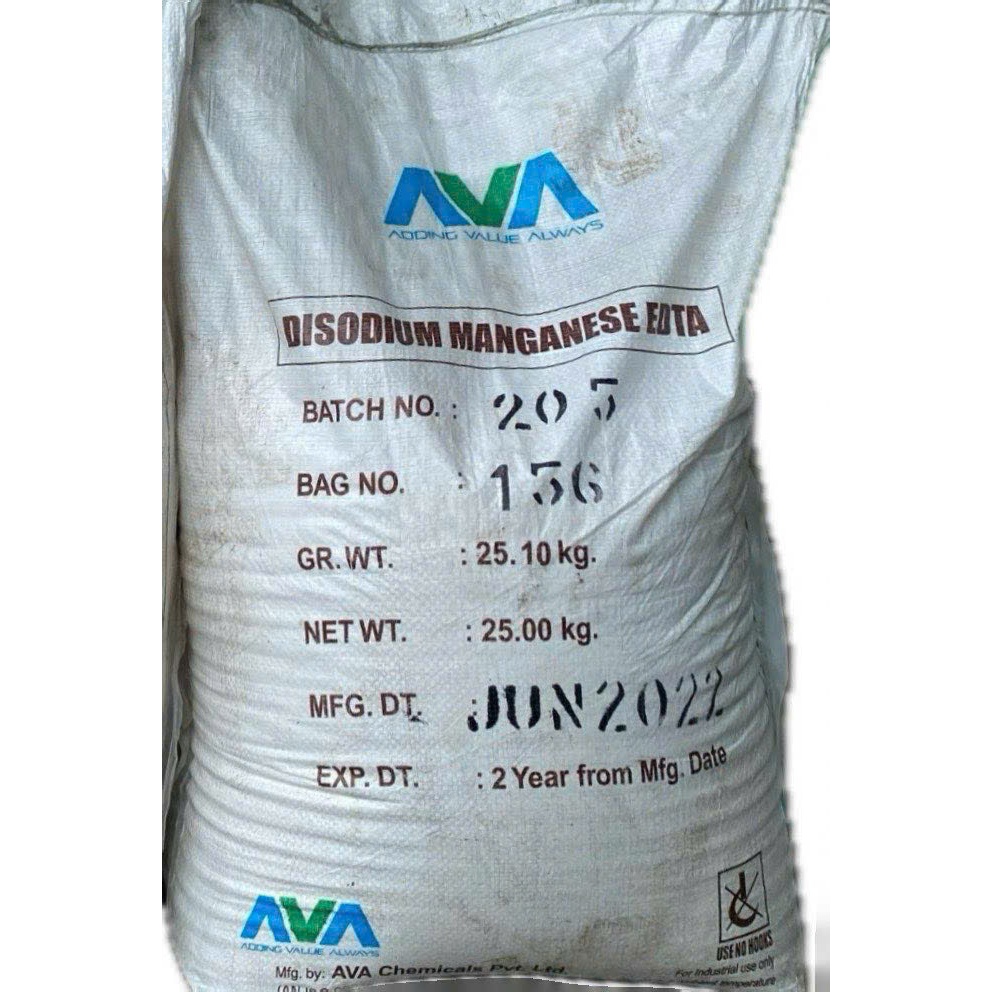 2kg Phân vi lượng EDTA Manganese – EDTA Mn hãng AVA Ấn Độ (Chiết ra túi zip)