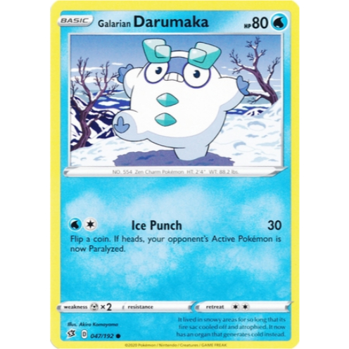 [Thẻ bài Pokemon TCG] Galarian Darumaka - 047/192 - Common