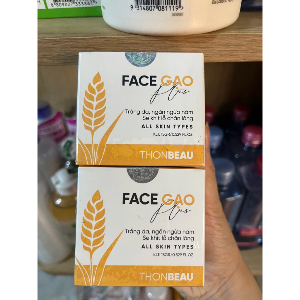 Kem face gạo plus