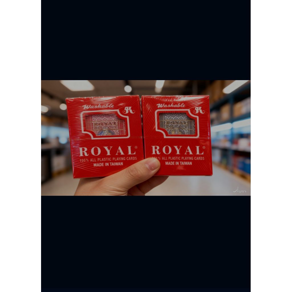 [Loại Tốt] Bài Tây Royal Đài Loan Porker | Bài Nhựa PVC Cao Cấp Chống Nước | 52 Lá