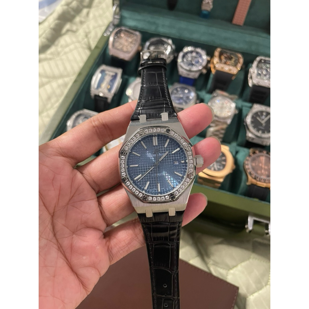 [Fullbox] Thanh lý - Máy cơ tự động 42mm - AUDEMARS PIAGET Khung Thép 316L